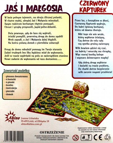 Jaś i Małgosia [GRA PLANSZOWA]