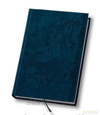 Kalendarz 2018 A4/128 Radica Granatowy [KALENDARZ]