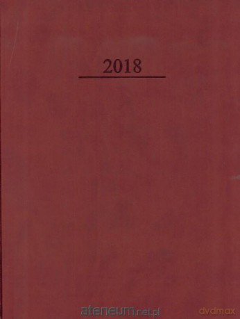Kalendarz 2018 A4/320 Agenda Brąz [KALENDARZ]