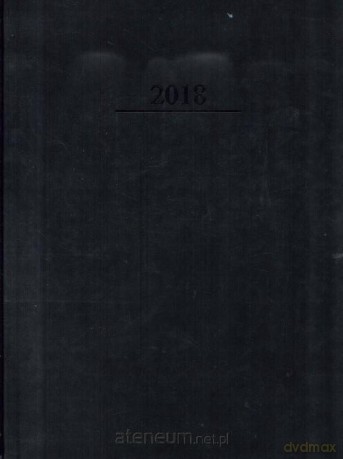 Kalendarz 2018 A4/320 Agenda Czarny [KALENDARZ]