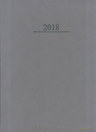 Kalendarz 2018 A4/320 Agenda Szary [KALENDARZ]
