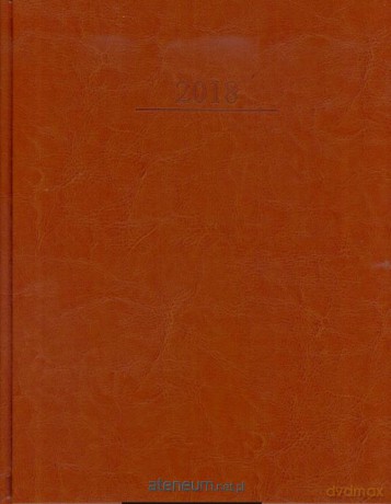 Kalendarz 2018 A4/336 New York Brązowy [KALENDARZ]