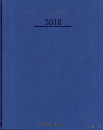 Kalendarz 2018 A4/336 New York Granatowy [KALENDARZ]