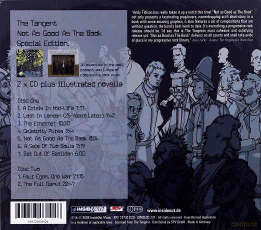 The Tangent: Not As Good As The Book (special edition) [2CD]