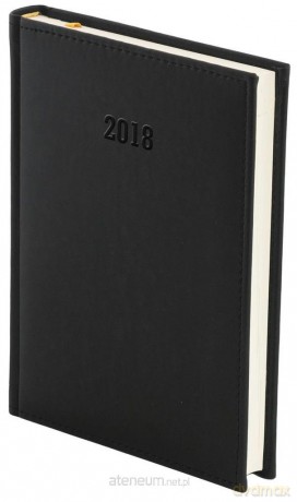 Kalendarz 2018 B6 Vivella Dzienny czarny [KALENDARZ]