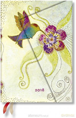 Kalendarz książkowy midi 2018 12M Hummingbird [KALENDARZ]