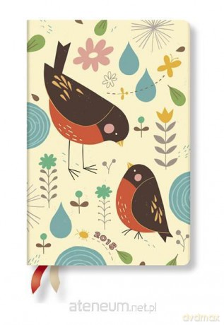 Kalendarz książkowy mini 2018 12M Mother Robin [KALENDARZ]