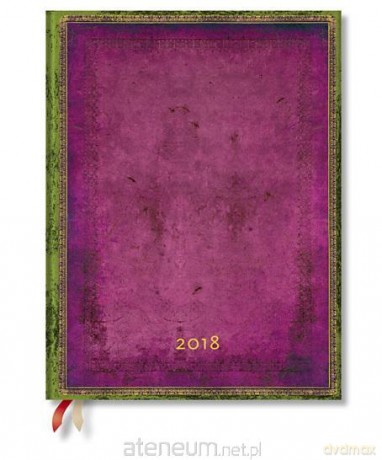 Kalendarz książkowy ultra 2018 12M horyzontalny Byzantium [KALENDARZ]