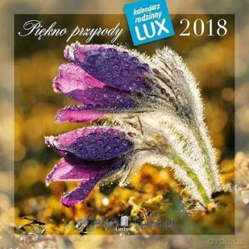 Kalendarz rodzinny lux 2018 - Piękno Przyrody PK3 [KALENDARZ]