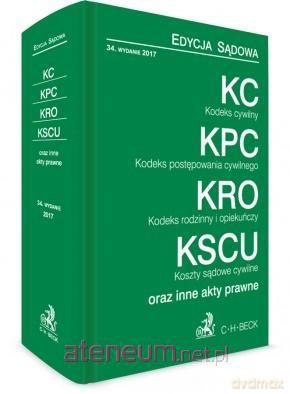 KC, KPC, KRO, KSCU oraz inne akty prawne [KSIĄŻKA]