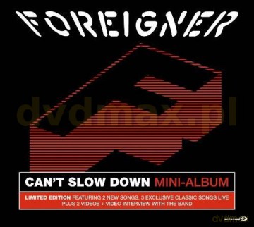 Foreigner: Can't Slow Down (Ep/mini album) (digipack) [CD]