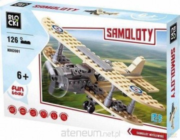 Klocki Blocki Samoloty 126 el. [KLOCKI]