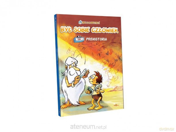 Komiks Był sobie człowiek. cz. I Prehistoria - Albert Barille [KOMIKS]