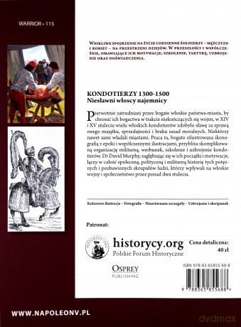 Kondotierzy 1300-1500. Niesławni włoscy najemnicy - David Murphy [KSIĄŻKA]