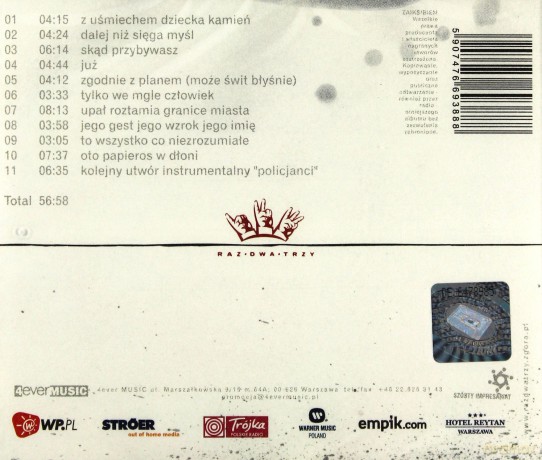 Raz Dwa Trzy: Skądokąd [CD]