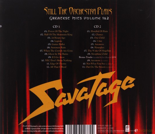 Savatage: Still The Orchestra Plays Hits [2CD]