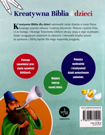 Kreatywna Biblia dla dzieci [KSIĄŻKA]
