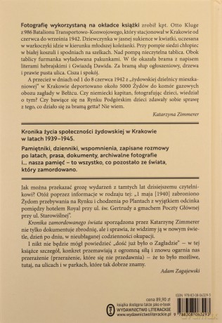 Kronika zamordowanego świata. Żydzi w Krakowie - Katarzyna Zimmerer [KSIĄŻKA]