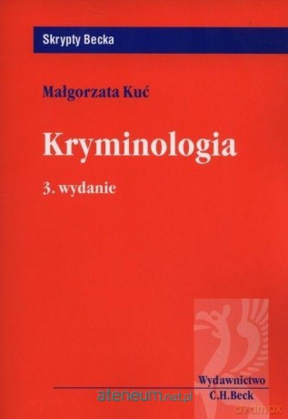 Kryminologia [KSIĄŻKA]