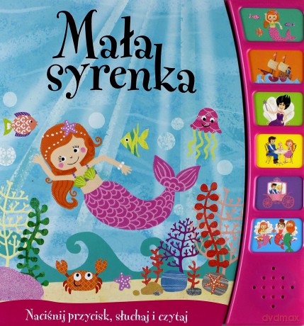 Książeczka dźwiękowa. Mała syrenka [KSIĄŻKA]