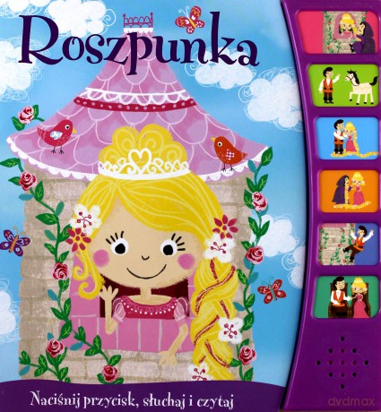 Książeczka dźwiękowa. Roszpunka [KSIĄŻKA]