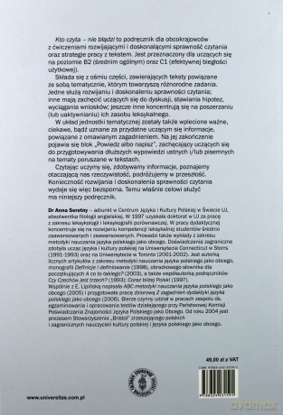 Kto czyta - nie błądzi. Podręcznik do nauki - Anna Seretny [KSIĄŻKA]