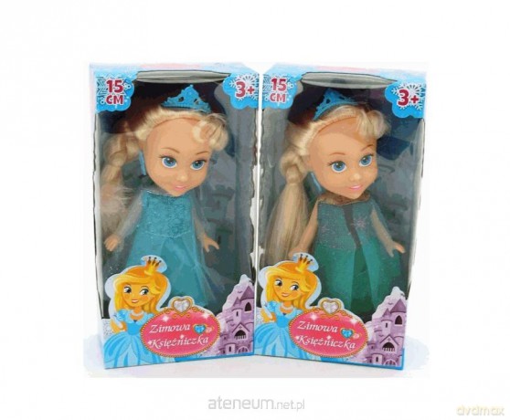 Laleczka Zimowa Księżniczka 15 cm, różne rodzaje
