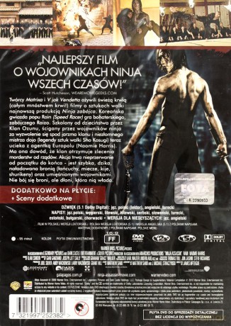 Ninja zabójca [DVD]