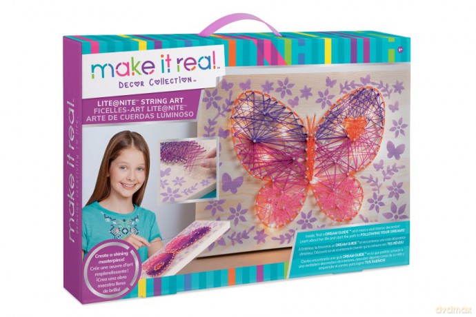 Lite nite String Art - Sznurkowy motyl
