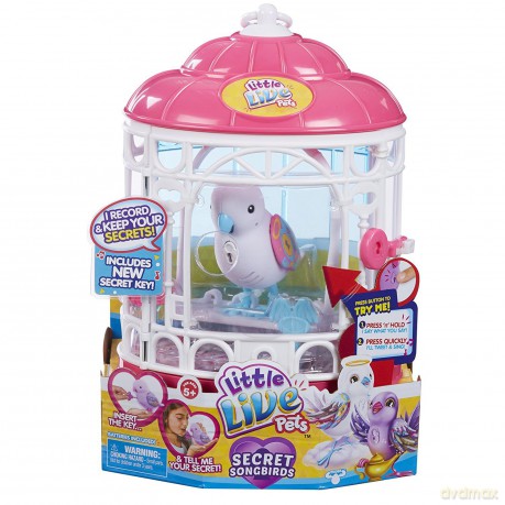 Little Live Pets. Sekretny Ptaszek z klatką