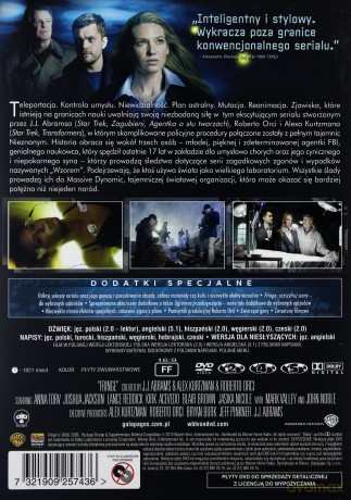 Fringe: Na granicy światów Sezon 1 [7DVD]