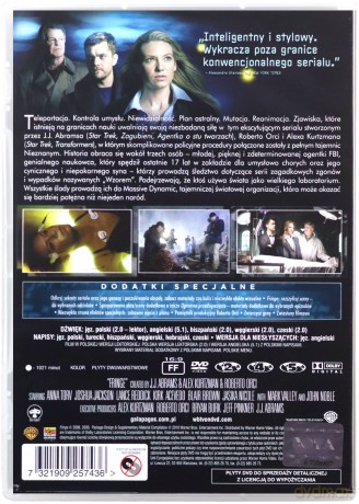 Fringe: Na granicy światów Sezon 1 [7DVD]