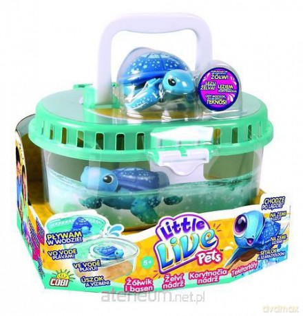 Little Live Pets. Żółwik z basenem