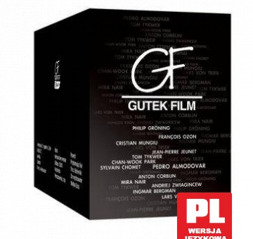 Kolekcja Gutek: Fanny i Aleksander / Poza prawem / Przełamując fale / Idioci / Amelia / Porozmawiaj z nią / 8 kobiet / Oldboy / Powrót / Trio z belleville / Złe wychowanie / Wielka cisza / Pachnidło / 4 miesiące, 3 tygodnie, 2 dni / 4 noce z Anną BOX 15CD