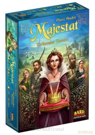 Majestat: Królewska korona [GRA PLANSZOWA]