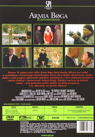 Armia Boga: Zapomnienie [DVD]