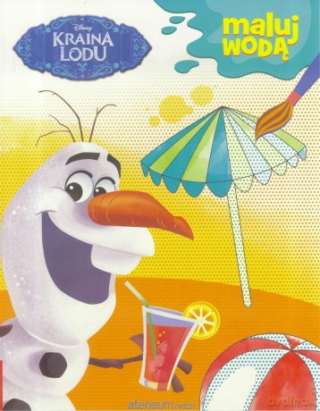 Maluj wodą. Kraina Lodu [KSIĄŻKA]