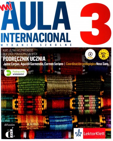 Mi Aula Internacional 3 podręcznik wieloletni [KSIĄŻKA]+[CD]