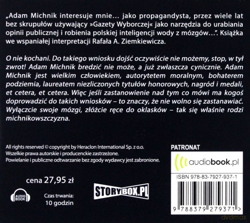 Michnikowszczyzna - Rafał Ziemkiewicz [AUDIOBOOK]