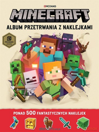 Minecraft. Album przetrwania z naklejkami [KSIĄŻKA]