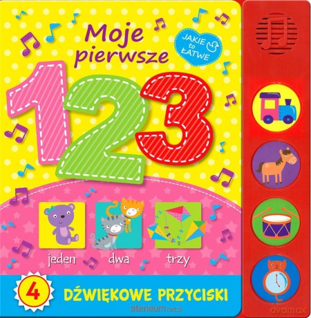 Moje pierwsze 1 2 3 [KSIĄŻKA]