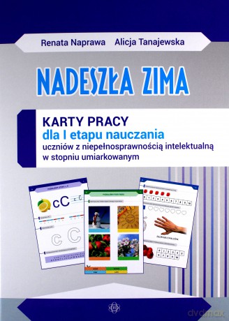 Nadeszła zima Karty pracy sztywna teczka [KSIĄŻKA]