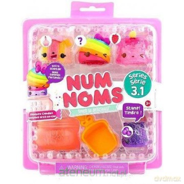Num Noms Zestaw startowy seria 3.1-Tęczowe cukier. [FIGURKA]