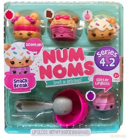 Num Noms Zestaw startowy seria 4 - Przekąski [FIGURKA]