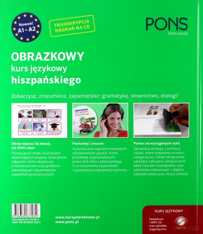 Obrazkowy kurs języka hiszpańskiego [KSIĄŻKA]
