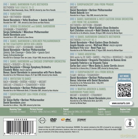 Daniel Barenboim: Barenboim Edition [13DVD]