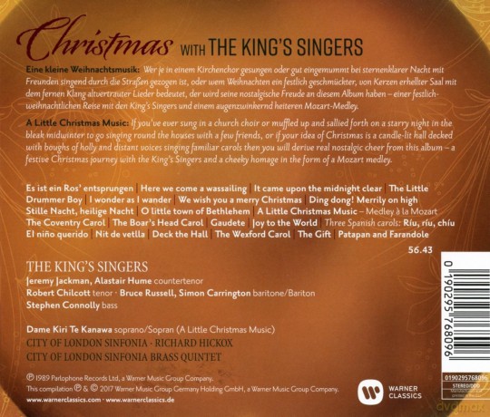 King's Singers: Christmas With The King's Singers [CD]