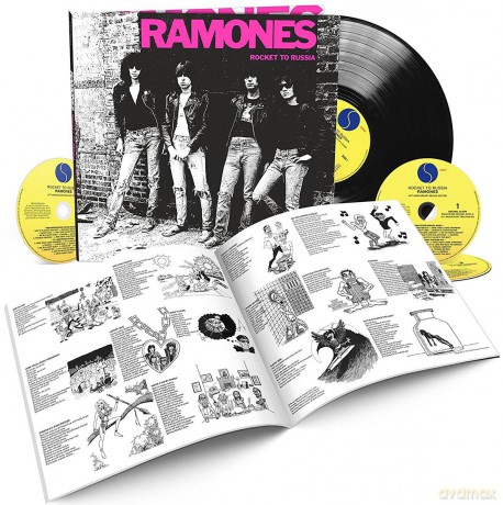 The Ramones: Rocket To Russia (40th Anniversary Deluxe) [Winyl]+[3CD]