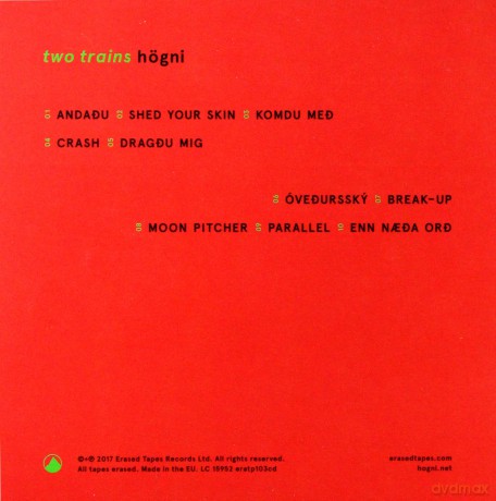Högni: Two Trains [CD]