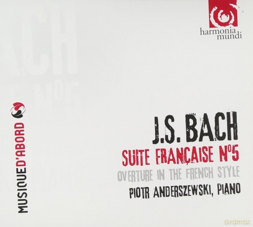 Bach: Suite Francaise nr 5 Anderszewski  [CD]